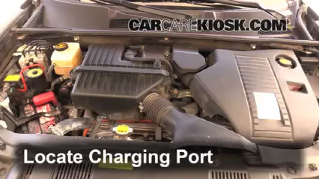 2009 Toyota Highlander Hybrid Limited 3.3L V6 Aire Acondicionado Agregar Freón